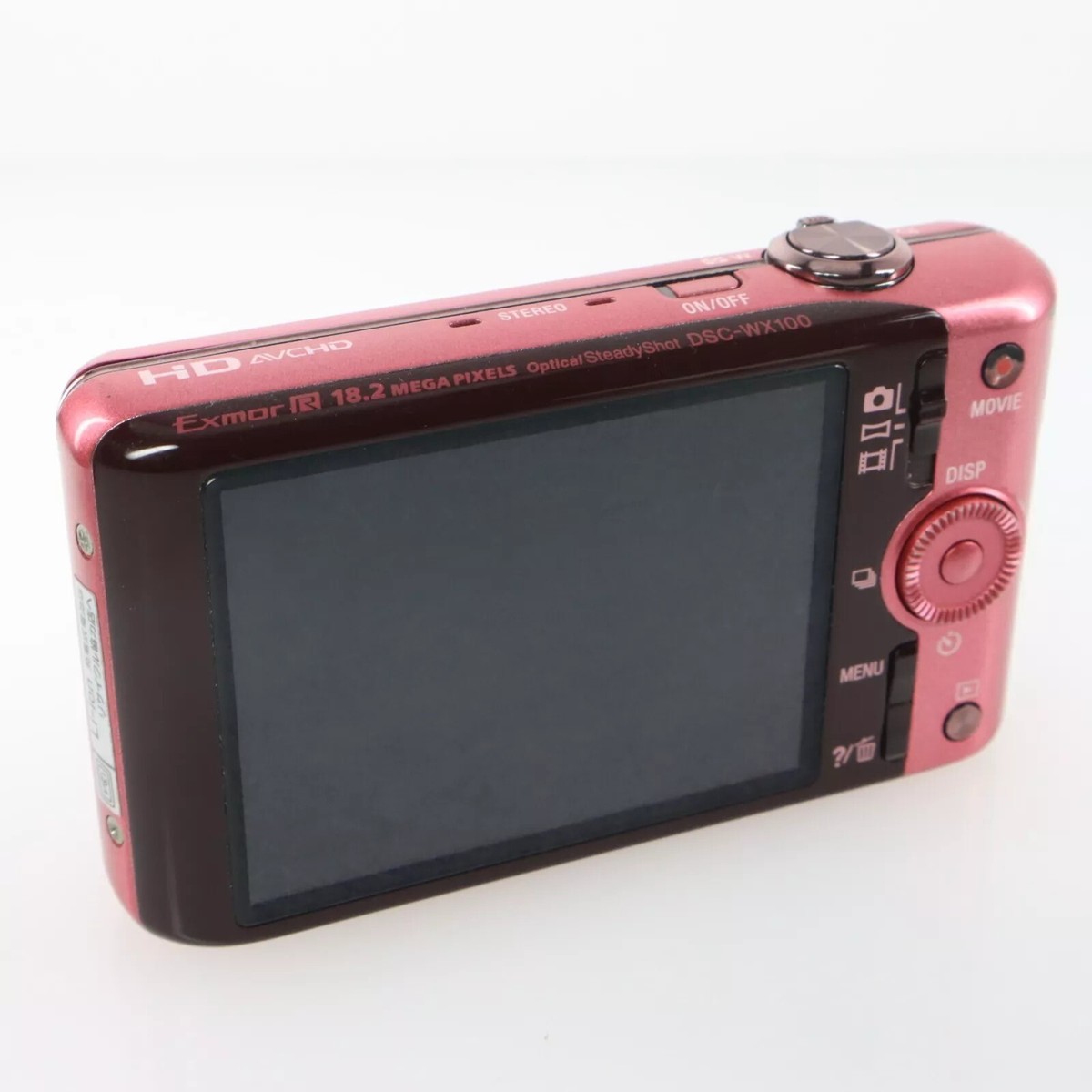 SONY Cyber Shot DSC-WX100 18.2MP 10x Compact Digital Camera - 85