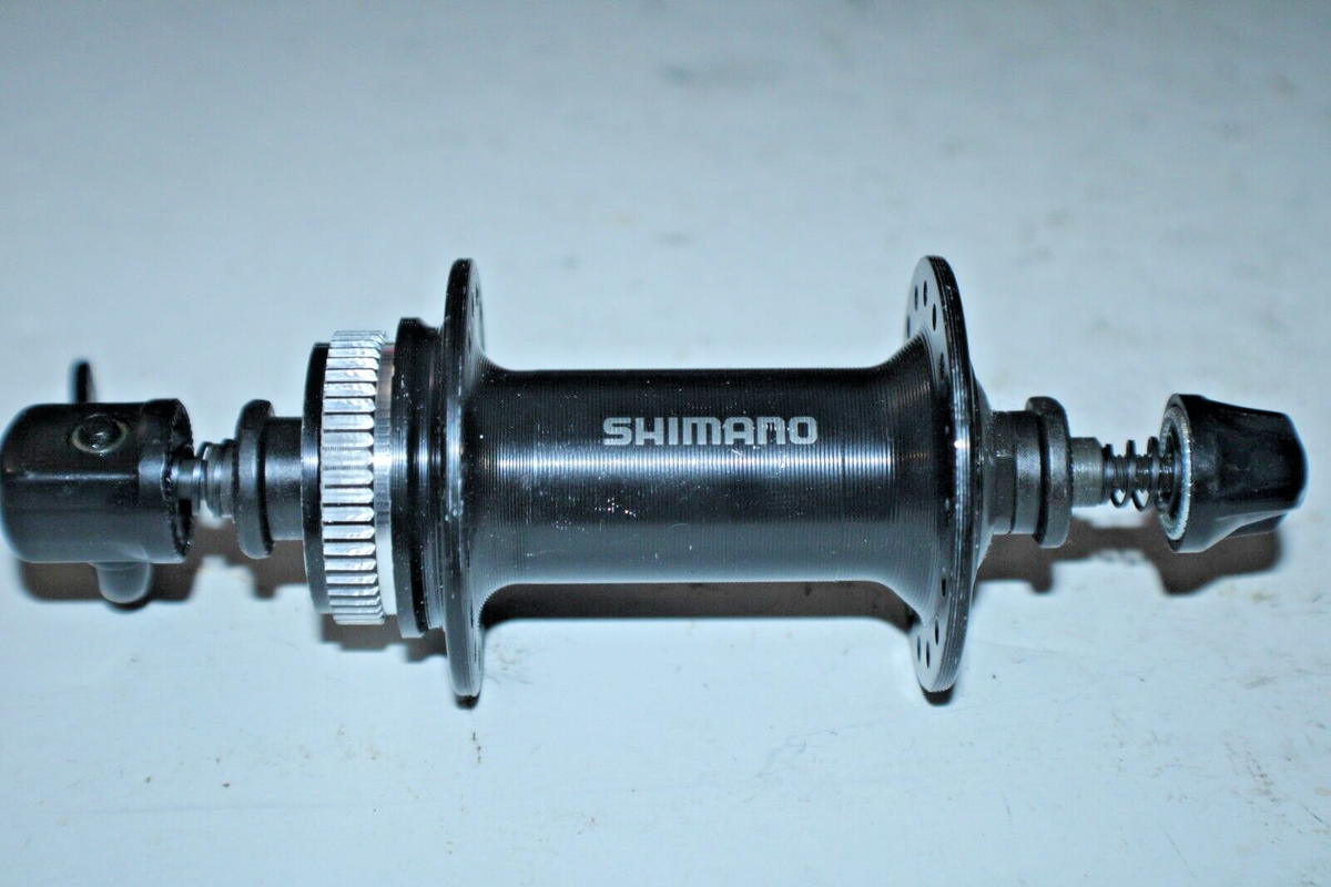 Shimano Front Bike Hub Black 36H 100mm HB-TX505 Center Disc QR