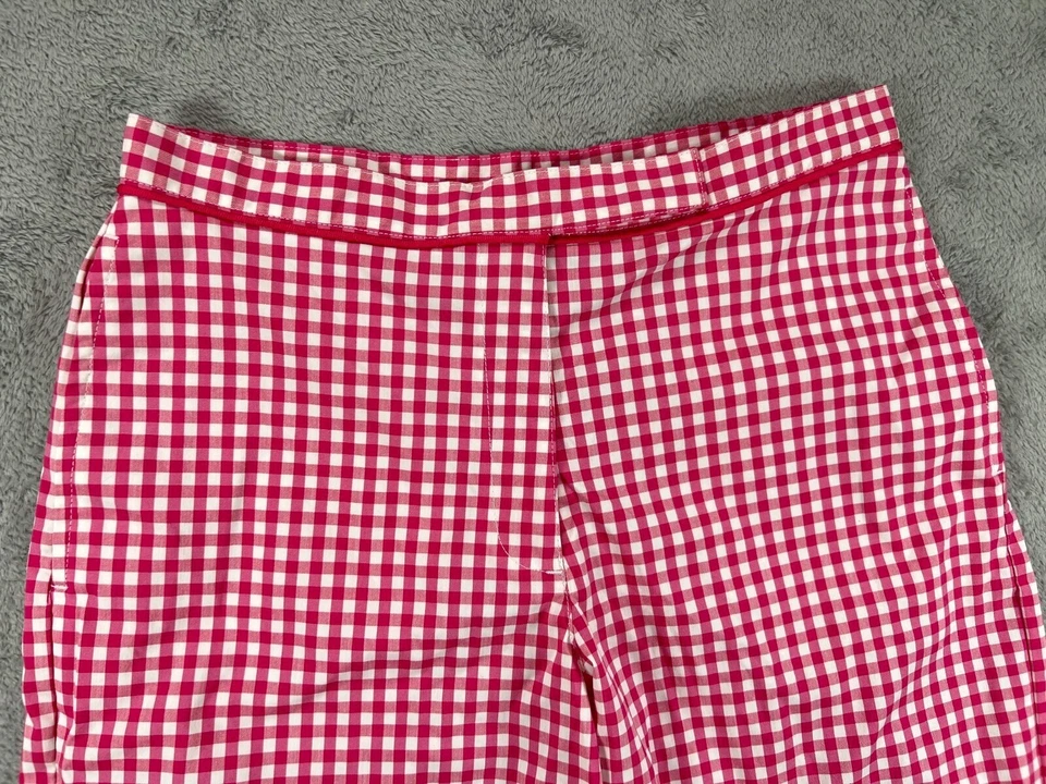 Pantalones Cortos Liz Golf Mujer Talla 8 Rosa Guinga Bermudas Pantalones Cortos 30 Tiro Alto Plano Damas Foto 3 de 4