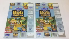 lot of two Brach's Fruit Snack boxes ~ BOB THE BUILDER