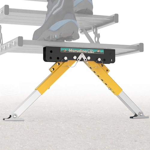 Upgraded RV Step Stabilizer Kit for Travel Trailers/5Th Wheels/Motorhomes, Reinf