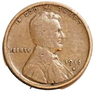 1915-S Lincoln Cent ~ VERY GOOD (VG) Condition ~ LOW SHIPPING !!