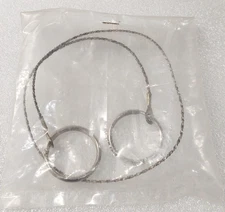 Portable Stainless Steel Wire Saw with Finger Handle Outdoor Camping Hiking