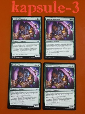 4x Squirrel Squatters | Unfinity | MTG Magic Cards