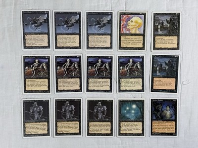 Vintage MTG Black Reanimator Deck 60 Cards Dark Ritual Mind Twist Ready to  Play