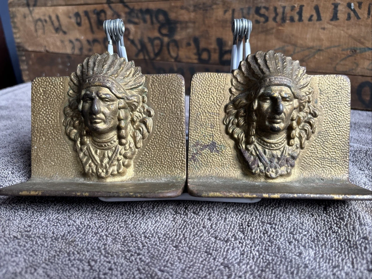 brass indian bookends products for sale | eBay