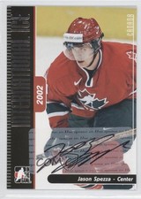 2006 In the Game-Used International Ice Signature Series Jason Spezza Auto g3b