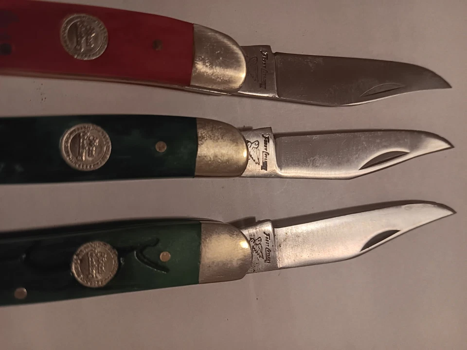 Lote de 3 cuchillos de bolsillo para palillo de dientes Frost Cutlery Foto 3 de 4