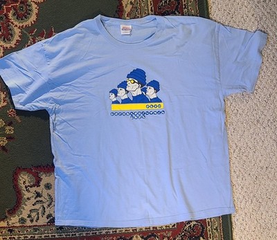 Vintage Blue DEVO ''Uncontrollable Urge'' 2004 Concert Tour T-Shirt XXL