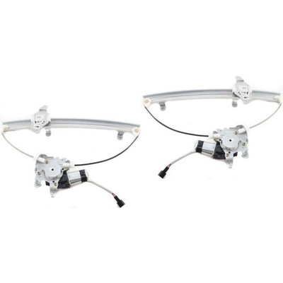 Power Window Regulator For 2000-2003 Nissan Maxima Set of 2 Front With Motor