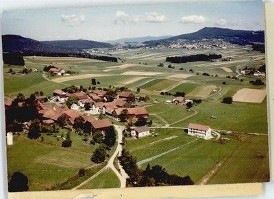 Gruenbach Kirchdorf Wald Fliegeraufnahme o 1971