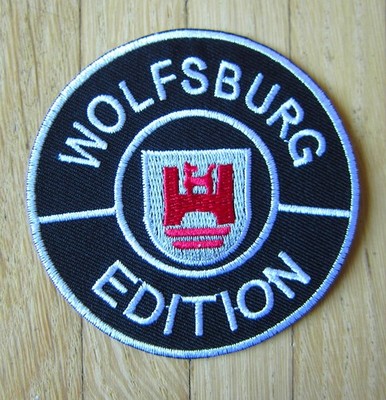 Aufnäher / Aufbügler/ Patch: WOLFSBURG  EDITION -  Auto Motorsport Beetle - Kult