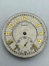 Vintage Elgin 6/0s 7J Grade 430 Watch Movement For Parts Or Repair 