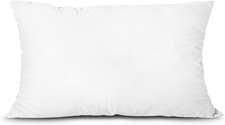 12x20 Throw Pillow Insert White Polyester Down Alternative Cushion Stuffer