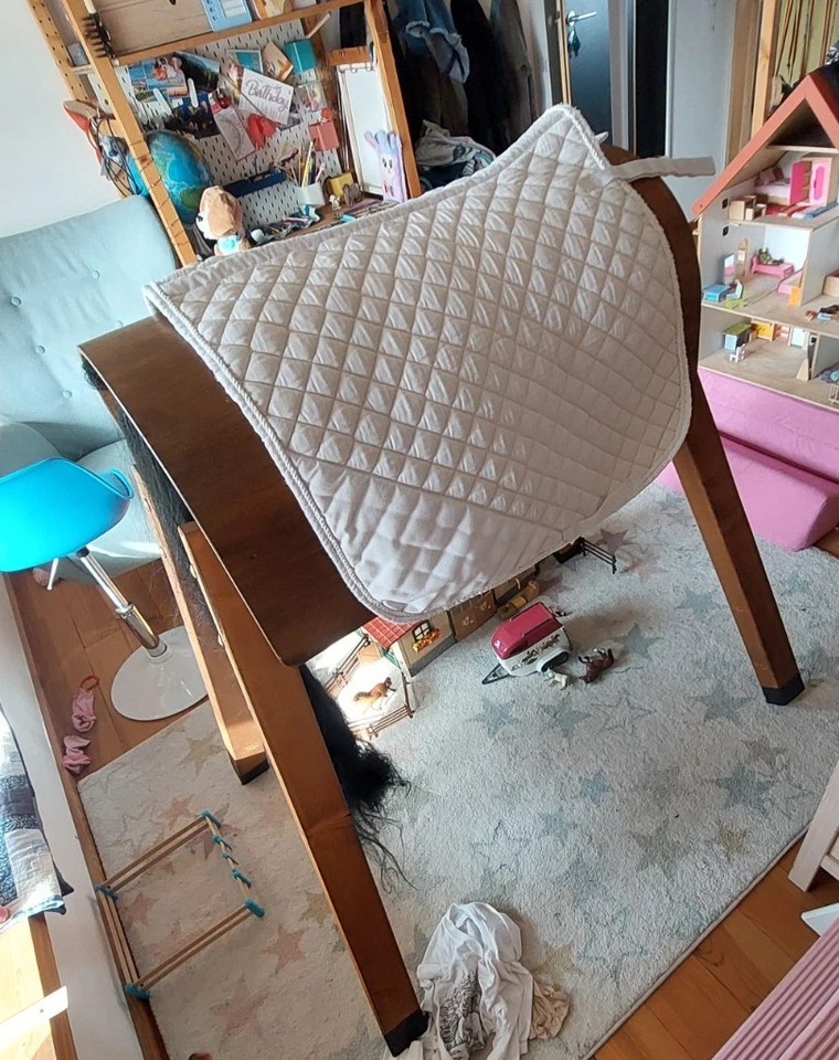 Schabracke Waldhausen Satteldecke Competition weiß DRESSUR Sattelunterlage - Bild 4 von 4