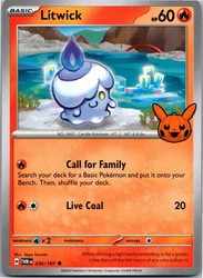 Litwick 036/167 Trick or Trade BOOster 2024 Common