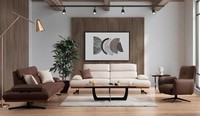 Elegantes Sofa Set 3 Sitzer 4 Sitzer Und Sessel FüR Modernes Wohnen