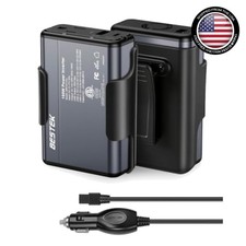 Power Inverter 150W 12V Car Charger Adapter with 30W USB-C and 18W USB-A