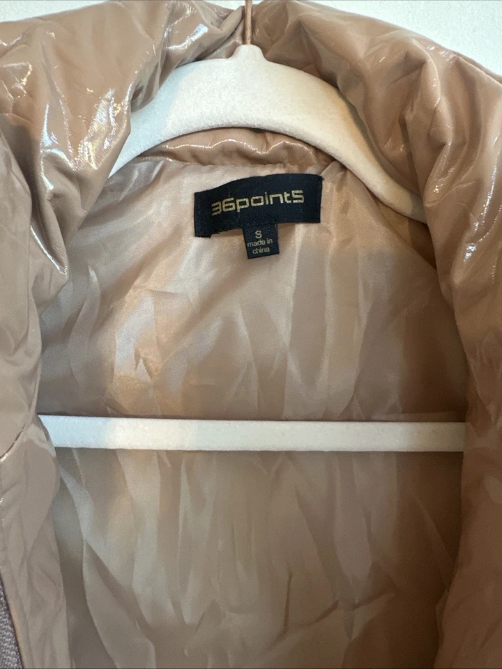 36POINT5 Chaleco Largo PUFFER Sin Mangas (Talla PEQUEÑA) Chaleco Chaqueta Burbuja Maxi Foto 2 de 4