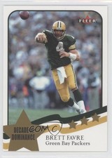 2002 Fleer Tradition Decade of Dominance Brett Favre #238 HOF 1u1