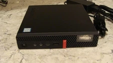 Lenovo M920q tiny Intel i5 8500 cpu. 256 SSD 8 Gb Ram w/ Power Supply