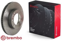 2X Bremsscheibe Brembo 09.B461.1X 2 Bremsscheiben Vorderachse Vorne FüR Toyota