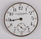 Antique Waltham Pocket Watch C.H. Scholermann Dial & Movement 28mm - Parts