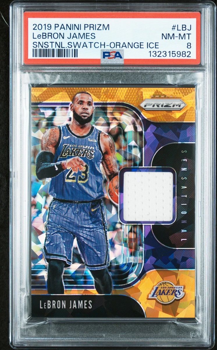 LeBron James Basketball Trading Cards 2019-20 Panini Prizm Set