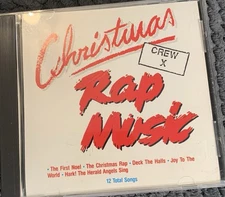 Christmas Rap Music Cd 1990s Hip Hop RARE Crew X 12 Holiday Songs