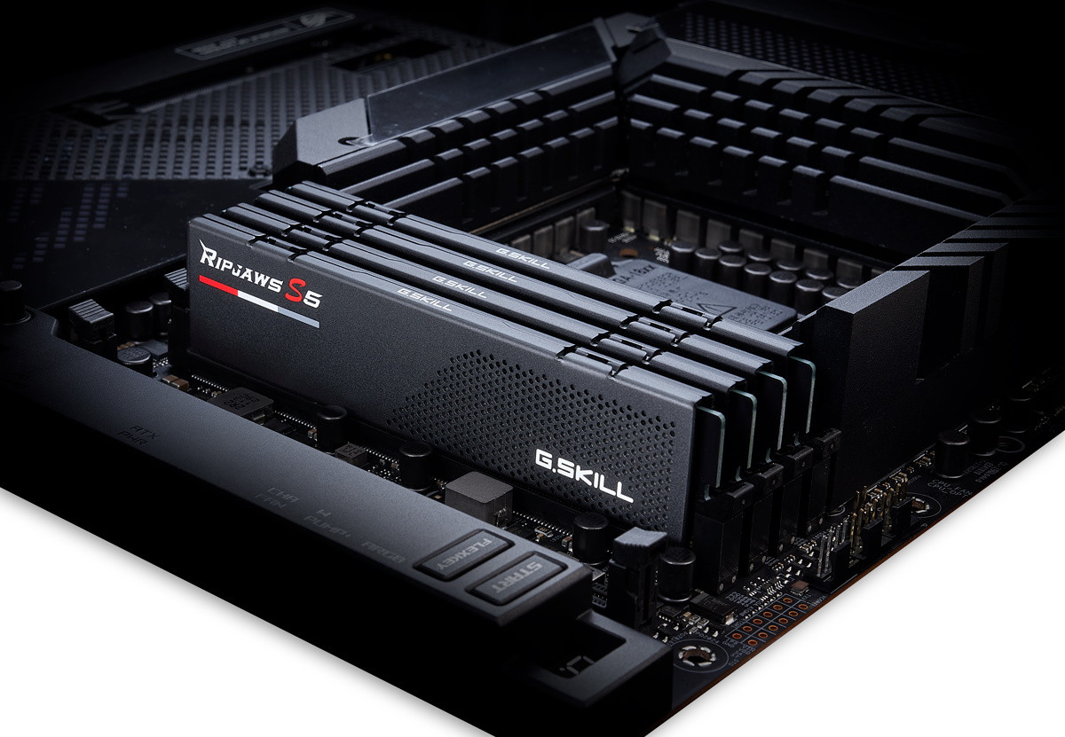 64GB G.Skill DDR5 Ripjaws S5 6000MHz CL28 Dual Channel Kit 2x 32GB 