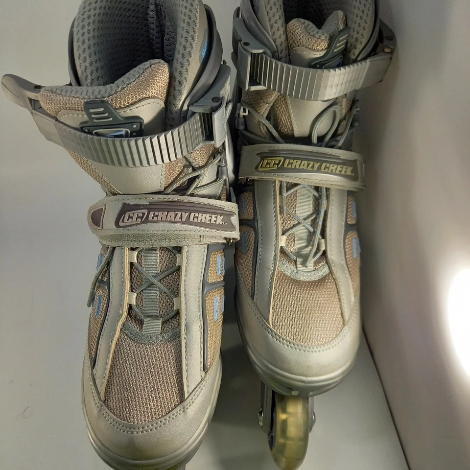 Crazy Creek Inline 125 Damen Rollerblade Inline Skates grau & blau Gr. S sehr guter Zustand - Bild 2 von 4