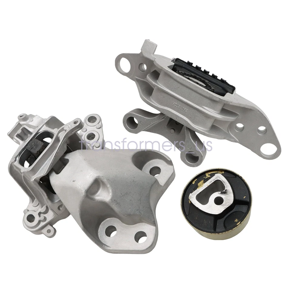 3Pcs For 2016-2019 Chevrolet Cruze 1.4L Turbo Engine & Transmission Mounts Set - Image 3 of 4