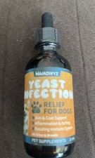 Natural Anti-Yeast Infection For Dogs Healthy Itch Relief Treatment 60ml