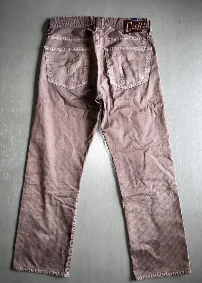 Citizens of Humanity Mens Brown Dark Wash Straight Leg Jeans Size 31 x 27 - Image 2 of 4