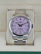 Rolex Oyster Perpetual Pink Dial on Oyster 134300 Complete 2026