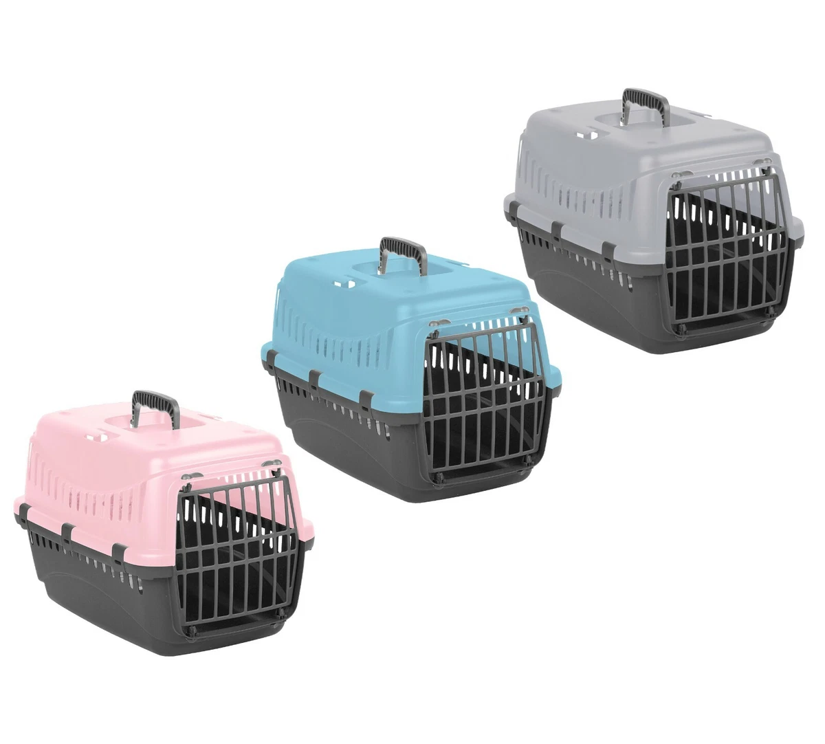 Pet Carrier Large Cat Dog Puppy Portable Transporter Cage Box Safe Travel  Crate