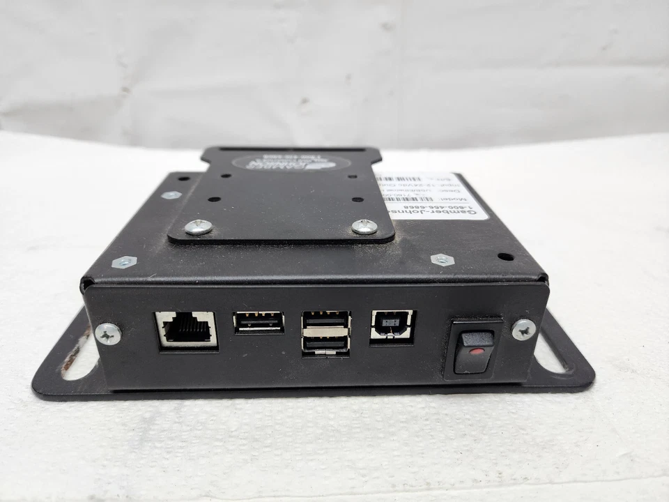 Hub usb/ethernet Gamber-Johnson 7160-0004 12-24 VDC HUB Rev D&E con placas de montaje Foto 3 de 4