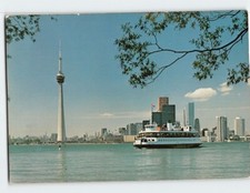 Postcard View of CN Tower Toronto Ontario Canada