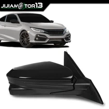 Fit For 16-20 Honda Civic Sedan Passenger Side Mirror Power Heated View Camera