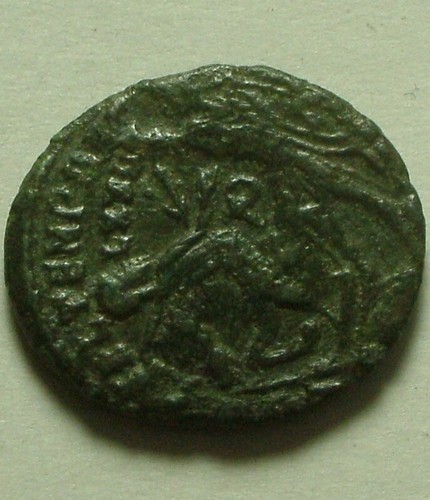 Constantius II spearing enemy horse rider battle/ Rare ancient Roman coin/ LXXII - Picture 3 of 4