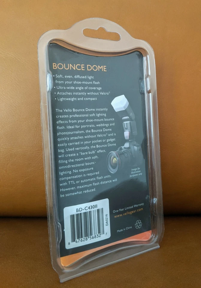 Vello Bounce Dome Professional Flash Diffuser for Canon 430EX II - Image 2 of 2