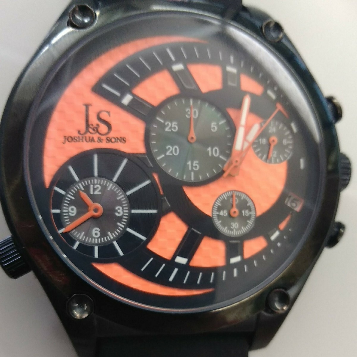 Joshua And Sons Dual Time Watch Men