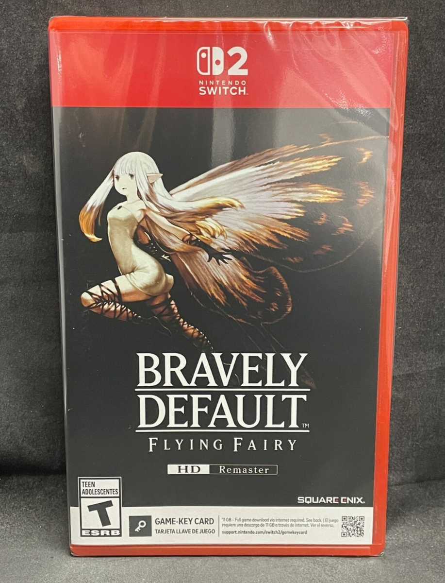 BRAVELY DEFAULT FLYING FAIRY ポスター Bravely Default: Flying Fairy HD Remaster Game Key Cart for