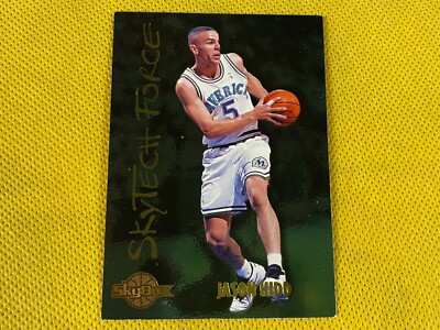 1994-95 SkyBox Premium SkyTech Force #SF11 Jason Kidd Dallas Mavericks