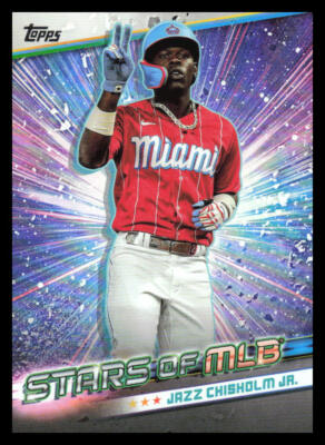 2024 Topps Series 1 Jazz Chisholm Jr. #SMLB-10 Stars or MLB Insert