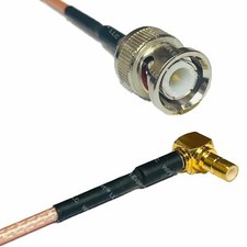 RG316 BNC MALE to SMB MALE ANGLE Coaxial RF Cable USA-US