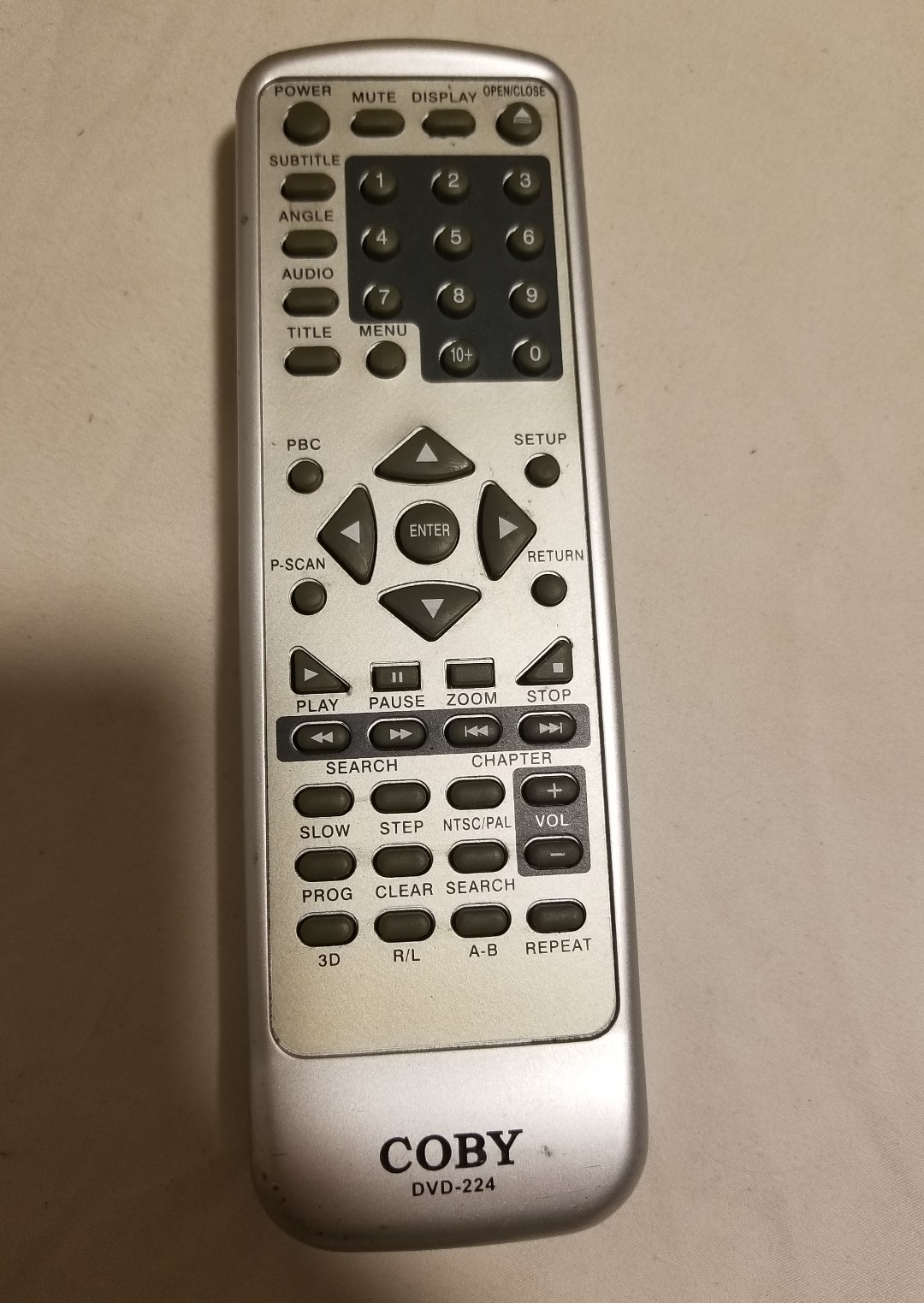 COBY DVD-224 DVD player remote Control DVD-755, DVD-224, DVD-237, DVD224M  Ee01 | eBay