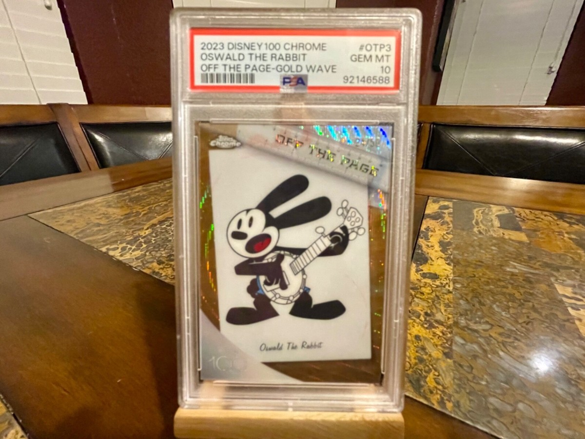 topps chrome Disney 100 オズワルド・ザ・ラビット カード 2023