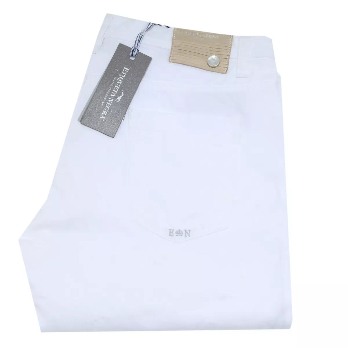 Jeans etiqueta online negra hombre precio
