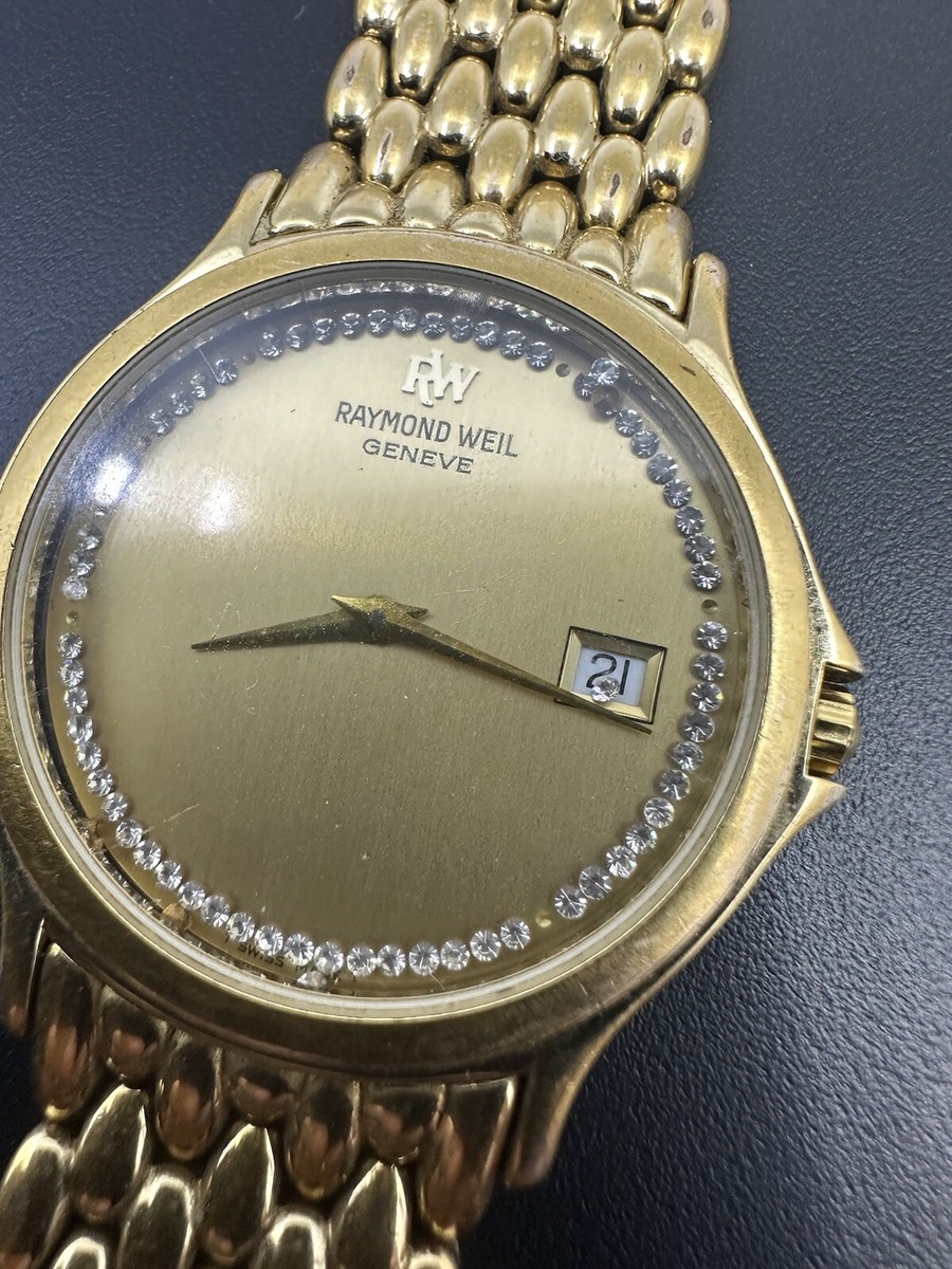 Buy W386 Raymond Weil Gold Tone Men's Watch Model 5568 online